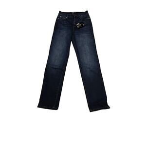I.n.c Core Demin Straight Leg High Rise Dk Indigo NEW MSRP 59.60